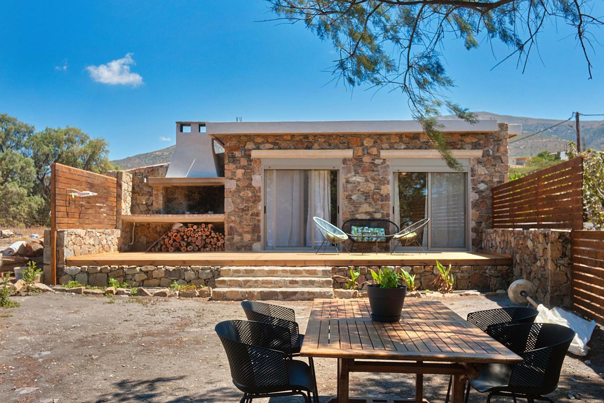 Mekia'S Beach House Livadia  Eksteriør bilde
