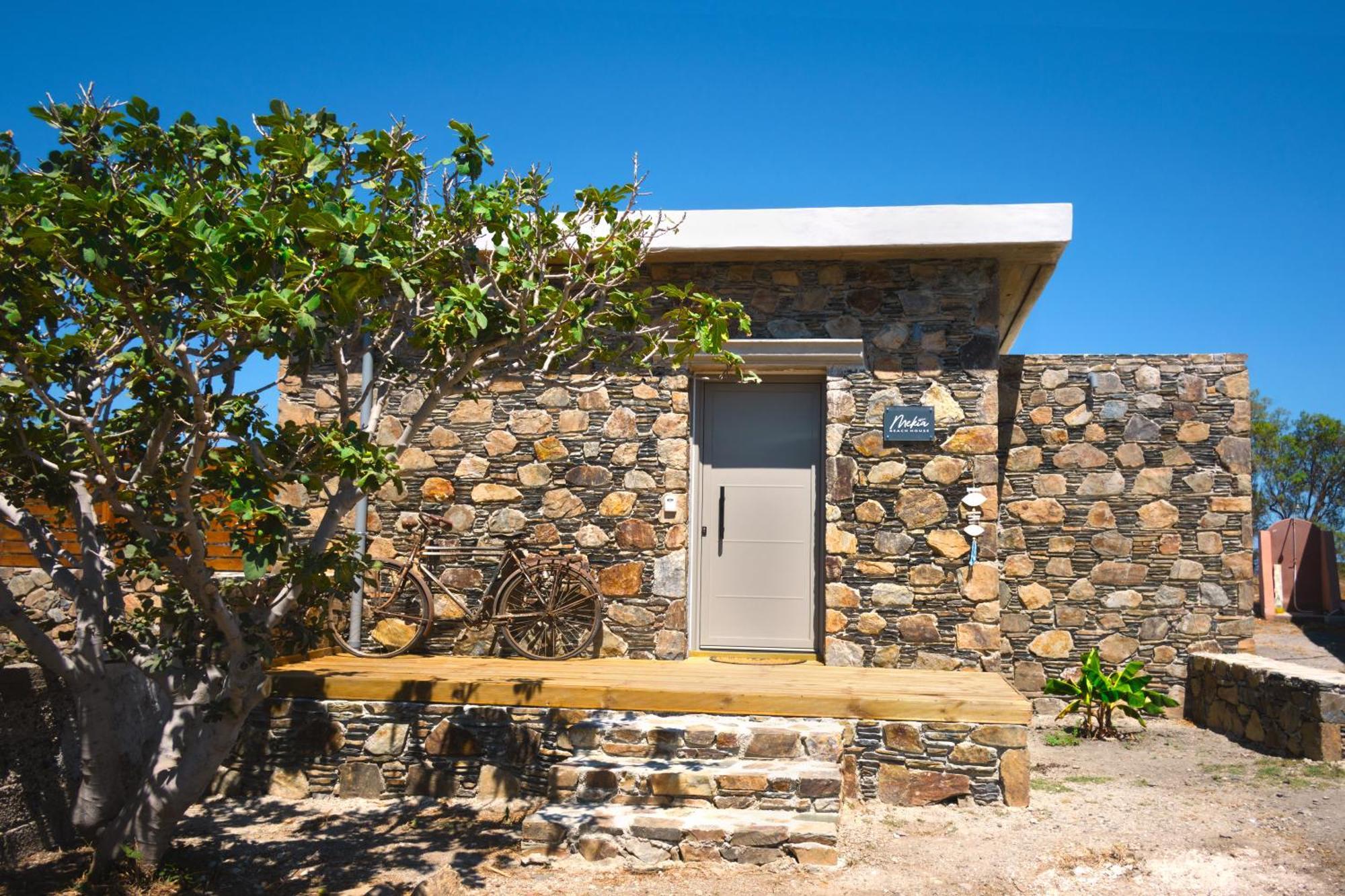 Mekia'S Beach House Livadia  Eksteriør bilde